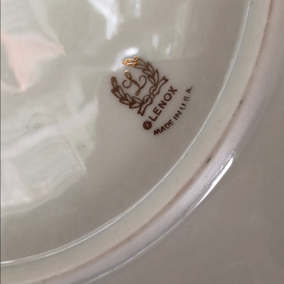 LENOX CHINA TWO TIERED GREENFIELD TERRACE SERVER - Picture 7 of 14